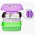 Lancheira Bento Box Buba Elefante Roxo E Verde - Imagem 3