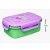 Lancheira Bento Box Buba Elefante Roxo E Verde - Imagem 2