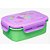 Lancheira Bento Box Buba Elefante Roxo E Verde - Imagem 1