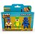 Stumble Guys 3D Mini Figures Estrela Luchador Dianosour e Dynamitron - Imagem 1