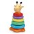 Girafa Colorida Educativa Para Bebê Mundo Mágico Homeplay - Imagem 2