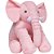 Almofada Elefante Gigante 60 Cm Azul Rosa - Imagem 2