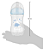 Mamadeira Azul Buba Easy Flow Bico Ultrasoft 270ml - Imagem 3