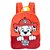 Mochila De Costas Veludo Patrulha Canina Marshall Luxcel - Imagem 1
