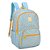 Mochila De Costas Bolinha Azul Up4you Luxcel - Imagem 1