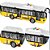 Travel Driver Bus Amarelo Com Sons E Luz Cardoso Toys - Imagem 2