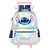 Mochila De Rodinha Stitch Holográfico Luxcel - Imagem 3