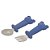 kit Talheres Inox Tigor BB Azul Pacific - Imagem 2