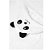 Manta Infantil Soft Com Capuz Panda Jolitex - Imagem 2