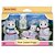 Sylvanian Families Família Dos Leopardos Da Neve Epoch - Imagem 1