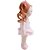 Boneca Metoo Angela Poppy Baleia Vestido Rosa 33cm Bupbaby - Imagem 4