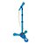Microfone Infantil Com Pedestal Azul Fenix - Imagem 1