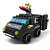 Blocos De Montar Carro De Polícia 1000 Pc 6 Em 1 Bloxi - Imagem 3