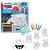 Kit Dedoche Para Colorir Sonic Com 6 Cards - Imagem 1