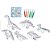 Kit Dedoche Para Colorir Dino 6 Cards, Canetas E Adesivos - Imagem 2