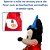 Pelúcia Com Luz E Som Mickey Fantasia 40cm Multikids - Imagem 6