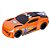 Hot Wheels Carro Turbo Com Luz E Som Laranja Multikids - Imagem 2