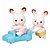 Gêmeos Coelho Chocolate Sylvanian Families - Imagem 2