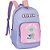 Mochila De Costas Stitch E Angel Flores Lilás Luxcel - Imagem 2