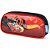 Estojo Escolar Simples Hotwheels Luxcel Vermelho - Imagem 2