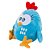 Galinha Pintadinha Pelúcia Da Popo 46cm Yestoys - Imagem 3