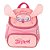 Lancheira Térmica Rosa Pelúcia Stitch Disney Luxcel - Imagem 1