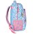 Mochila Sem Rodinha Stitch E Angel Bolsos Rosa Disney Luxcel - Imagem 3