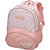 Mochila De Costas Lilica Ripilica BB Bege E Rosa Pacific - Imagem 1