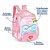 Mochila De Costas Ursinhos Carinhosos Rosa Luxcel - Imagem 2