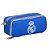 Estojo Duplo Escolar Real Madrid Style Azul Xeryus 14379 - Imagem 2