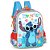 Mochila De Costas Stitch Na Praia De Óculos Azul Luxcel - Imagem 1