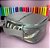 Estojo Escolar Box Big Mult Laser Prata OBI - Imagem 4