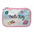 Estojo Box Tween Hello Kitty Metalizado com Patches - Imagem 1