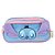 Kit Escolar Lancheira Estojo e Marmitinha Stitch Azul Completo - Imagem 3