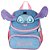 Kit Escolar Lancheira Estojo e Marmitinha Stitch Azul Completo - Imagem 2