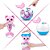 Pelucia Pets Alive Zuru Furmaids Candide Rosa - Imagem 2