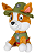 Patrulha Canina Pelúcia Sunny Tracker 22cm - Imagem 3