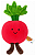Pelúcia Hortifruti  Rabanete BBR Toys - Imagem 2