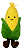 Pelúcia Hortifruti  Milho BBR Toys - Imagem 1