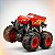Carrinho Relâmpago Mcqueen 9cm Offroad Fricção  Toyng - Imagem 3