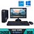 Computador Slim Office Intel Core i5 Série 4  RAM 8GB SSD 240GB Windows 10 Monitor ''18.5   Kit Teclado e mouse USB - Imagem 1