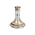 Vaso Narguile Médio MD Hookah Aladim 26 CM - Imagem 1