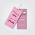 TAG PERSONALIZADOS - 48x88mm - COUCHÉ BRILHO 250g - 4x4 - VERNIZ TOTAL BRILHO FRENTE - FURO 4mm ( 1000 unidades ) - Imagem 3