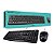 KIT TECLADO E MOUSE - COM FIO USB PRETO - MK120 - LOGITECH - Imagem 1