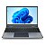 Notebook Intel Core i5 8GB DDR4 SSD 256GB Tela 15.6" Full HD Windows 11 Professional Cinza HQ Pro NHP-W11H-I51 - Imagem 1
