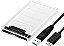 CASE PARA HD/SSD TRANSPARENT 3.0 6GBPS SATA 2.5, ECASE-300 - INFOKIT - Imagem 1