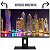MONITOR 24'' LED ERGONÔMICO AJUSTE DE ALTURA, ROTAÇÃO VERTICAL, ROTAÇÃO HORIZONTAL, INCLINAÇÃO, WIDESCREEN,2MS,75Hz, FUL - Imagem 5