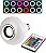 LÂMPADA LED RGB CAIXA DE SOM BLUETOOH CONTROLE REMOTO 2 EM 1 REF.:WJ-L2 - MUSIC BULB - Imagem 3