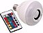 LÂMPADA LED RGB CAIXA DE SOM BLUETOOH CONTROLE REMOTO 2 EM 1 REF.:WJ-L2 - MUSIC BULB - Imagem 2