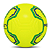 BOLA HAND H1L ULTRA FUSION XXIII AM-VD REF.: 521335 2600-U - PENALTY - Imagem 2